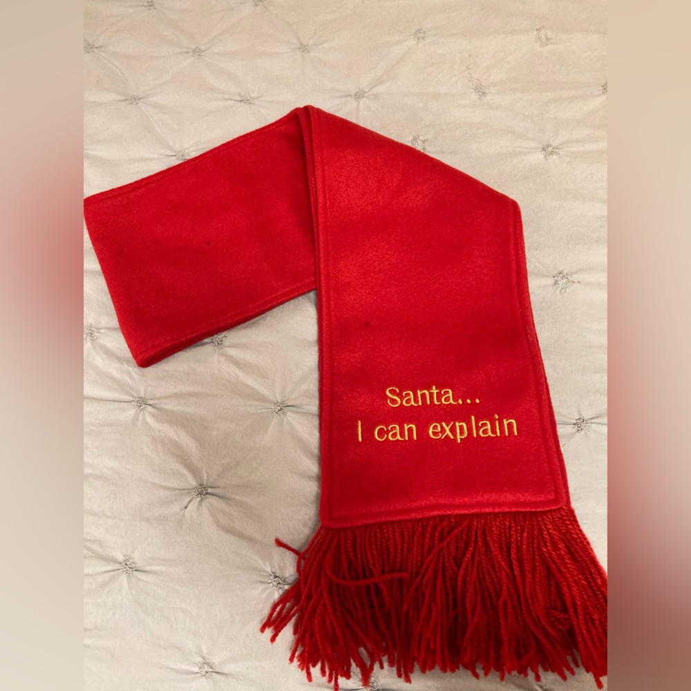 Santa scarf
